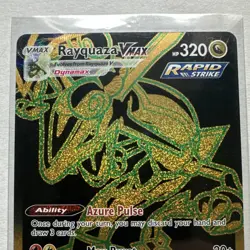 Pokemon Rayquaza VMAX Secret Rare Full Art Holo TG29/TG30 Silver Tempest - Image 2