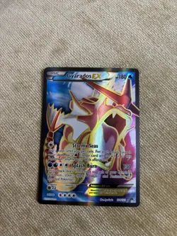 Pokemon Gyarados EX Full Art Ultra Rare Holo Breakpoint 114/122 - Image 1