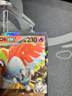 Ethan's Ho-Oh EX 026/217 Ultra Rare Ascended Heroes Pokemon TCG English - Image 3