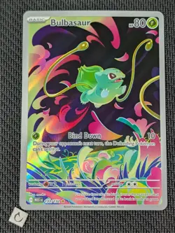 Bulbasaur 133/132 - Mega Evolution Illustration Rare Pokemon TCG NM - Image 1