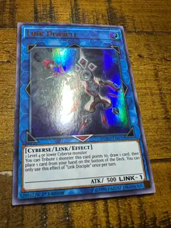 Link Disciple DUPO-EN070 1st Edition Ultra Rare LP + BONUS - Image 1