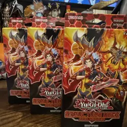 Konami Yugioh Soulburner Structure Deck - New x3, English 1st Edition - Image 2