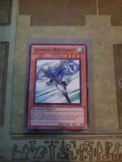 YUGIOH ELEMENTAL HERO STRATOS RYMP-EN008 COMMON 1ST ED NM - Image 1