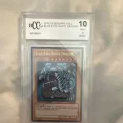 Konami Blue-Eyes White Dragon LC01-EN004 Legendary Collection Ultra Rare BCCG 10 - Image 1