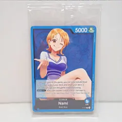 One Piece Promo Nami Blue Leader P-117 English Sealed East Blue Mill 2025 New - Image 5