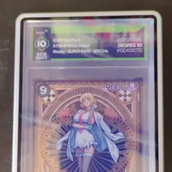 One Piece Stussy Super Rare Special Holo A Fist of Divine Speed OP07-085 2025 - Image 1
