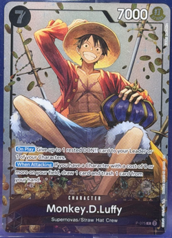 Monkey.D.Luffy P-075 Tin Pack Set Vol 2 Promo One Piece TCG English NM (sealed) - Image 1