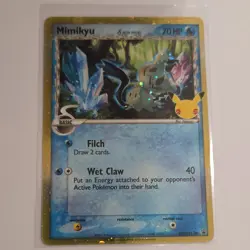 Pokemon Mimikyu Delta Species Basic Holo Promo SWSH136 Sword & Shield 70 HP Card - Image 1