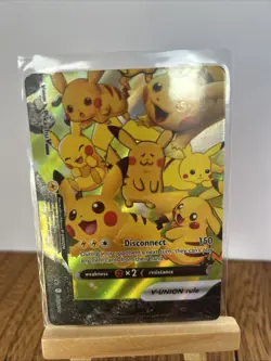 Pikachu V-Union [Set of 4] SWSH: Sword & Shield Promo Cards Holo - Image 3