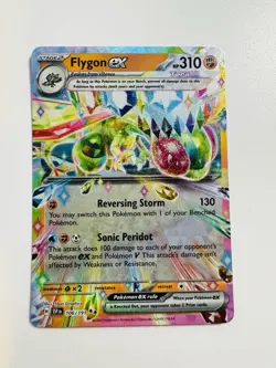 Pokemon TCG Flygon EX Holo Double Rare Card 106/191 Sv08: Surging Sparks - Image 1