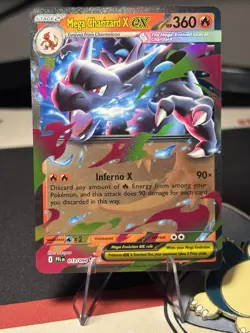 Mega Charizard X ex (Phantasmal Flames 13/94) Pokemon TCG card - Image 1