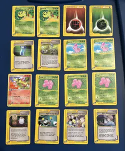 Pokemon TCG 2002 E READER LOT 16 Card Lot (LP) - Image 1