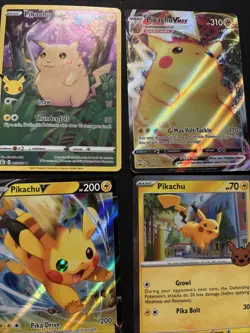 Pokemon TCG: Pikachu 4 Card Lot- Scarlet & Violet/SWSH - Image 1