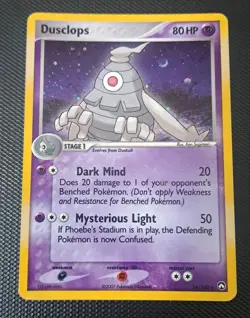 Dusclops - (EX Power Keepers) 14/108 Deck Exclusives Holo Pokemon Card TCG PSA - Image 1