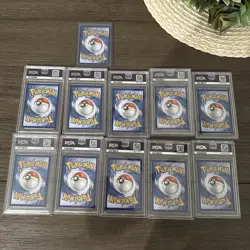 Pokemon TCG Lot 10 Slabs PSA🔥🔥plus bonus espeon card! - Image 2