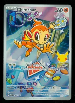 Pokemon CHIMCHAR MEP 041 Ascended Heroes - 1st Partner FULL ART PROMO - Card C - Image 1