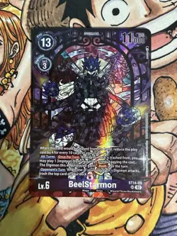 Digimon Card Game BeelStarmon Premium Heroines 2 Beelzemon Advanced Deck ST14-09 - Image 1