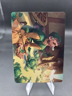 Unlucky Cabbage Merchant Art Card | Gold Stamp | Art Series | 19/54 - Image 1