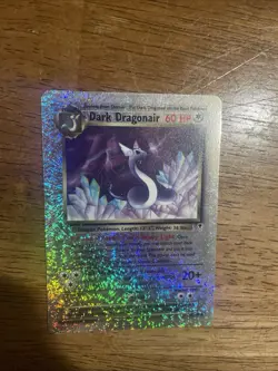 Pokemon TCG Dark Dragonair 38/110 Legendary Collection Reverse Holo Card - Image 2