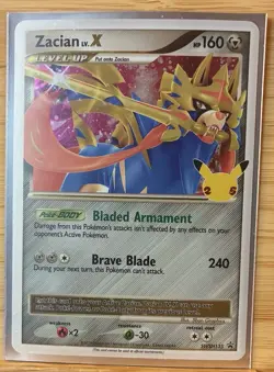 Zacian LV. X SWSH135 SWSH: Sword & Shield Promo Cards Holo - Image 1