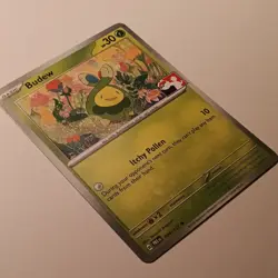 Budew Pokemon Prize Pack Series 7 Promo Pokemon Card NM/LP Stamp Non-Holo - Image 4