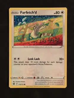 Farfetch'd 115/172 - Brilliant Stars - Common - Pokemon Card TCG - Image 1