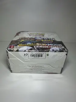 Pokemon TCG Sealed Sun And Moon Crimson Invasion Booster Box - Image 5