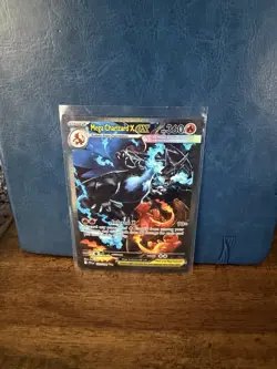 Mega Charizard X EX Pokemon Card 125/094 360 HP Flame Stage 2 English - Image 1