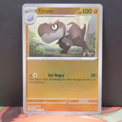 Tyrunt 044/088 Reverse Holo Perfect Order Pokemon TCG - Image 1