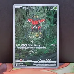 Tapu Bulu 065/064 Shrouded Fable Illustration Rare Full Art Pokemon - Image 1