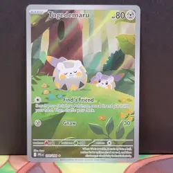 Togedemaru 104/094 Phantasmal Flames Illustration Rare Full Art Pokemon - Image 1