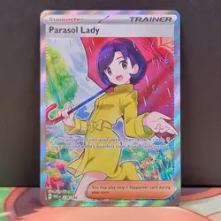 Parasol Lady 238/182 Paradox Rift Full Art Supporter Pokemon - Image 1