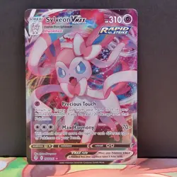 Sylveon Vmax 075/203 Evolving Skies Full Art Ultra Rare Pokemon Card - Image 1
