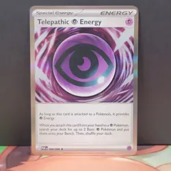 Telepathic Psychic Energy 088/088 Holo Rare Perfect Order Pokemon TCG - Image 1