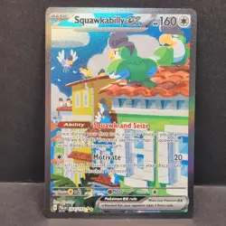 Squawkabilly ex 264/193 Paldea Evolved Special Illustration Rare Pokemon - Image 1