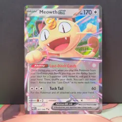 Meowth ex 062/088 Perfect Order Double Rare Holo Pokemon TCG - Image 1