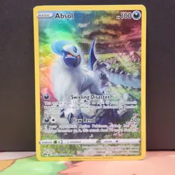 Pokemon TCG Absol GG16/GG70 Crown Zenith Galarian Gallery Full Art Pokemon NM - Image 1