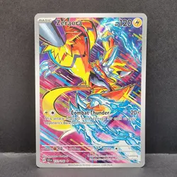 Zeraora 151/142 Stellar Crown Illustration Rare Full Art Pokemon - Image 1