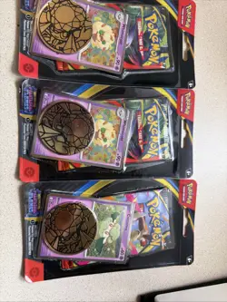 3X Pokemon TCG Phantasmal Flames Single Pack Blister 1 Cottonee and 2 Whimsicott - Image 1