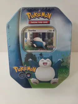 Pokemon TCG: Pokemon GO Tin: Featuring Snorlax. New In Box 820650851520 - Image 1