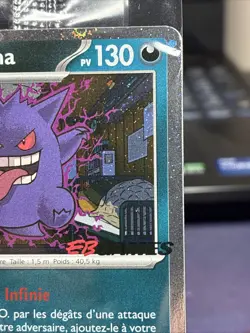 Gengar 050/088 EB Games FRENCH Pokemon Promo Ectoplasma Good centering SEALED B - Image 3