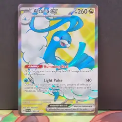 Altaria ex 232/182 Paradox Rift Ultra Rare Full Art Pokemon - Image 1
