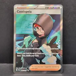 Cassiopeia 086/064 Shrouded Fable Ultra Rare Full Art Supporter Pokemon - Image 1