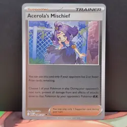 Acerola's Mischief 180/217 Reverse Holo Ascended Heroes Pokemon TCG - Image 1