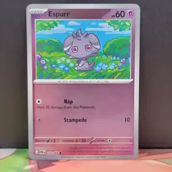 Espurr 033/088 Reverse Holo Perfect Order Pokemon TCG - Image 1