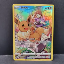 Eevee TG11/TG30 Brilliant Stars Trainer Gallery Ultra Rare Holo Pokemon - Image 1