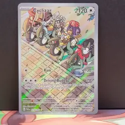 Cyclizar 215/182 Paradox Rift Illustration Rare Full Art Pokemon - Image 1