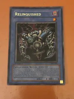 Yu-Gi-Oh Relinquished SDP-001 Unlimited Ultra Rare Holo - Image 1