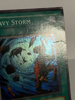 Heavy Storm 1st Edition MRD-142 Super Rare - DAMAGE/HP - Yugioh Metal Raiders - Image 4