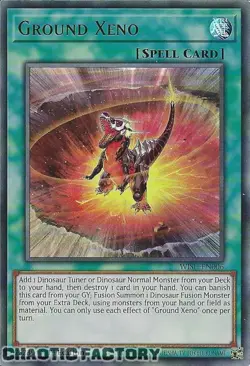 YUGIOH WISU-EN006 Ground Xeno Ultra Rare 1st Edition NM - Image 1